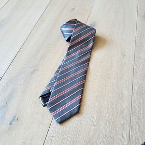 Canali Eegant Striped Gray Tie
